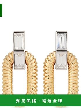 香港直邮Rabanne 女士 Paco 綴飾 XL 鍊式耳環 25ABB0024MET784