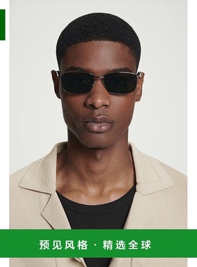 欧洲直邮COS 男士绿色醋酸太阳镜新款