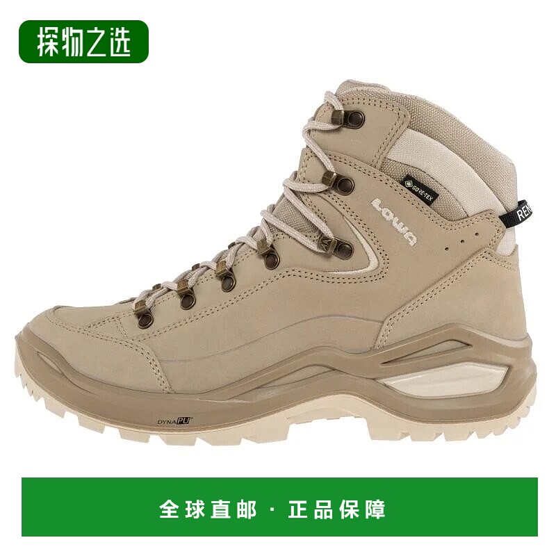 欧洲直邮LOWA RENEGADE EVO GTX MID女士香槟色防水科技面料