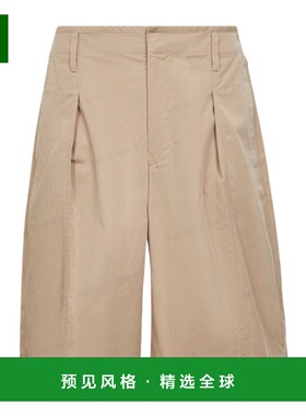 香港直邮Lemaire 腰带环休闲裤短裤 PA1212LF1352