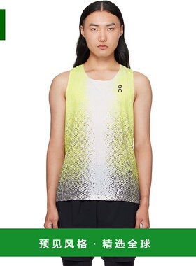 1h可退 香港直邮On 男士 黄色 Race 背心 1MF10152347 green绿色