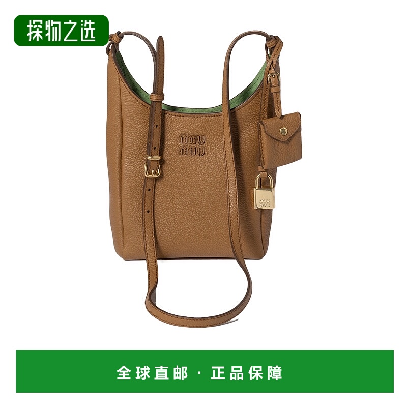 香港直邮Miu Miu 徽标水桶包 5BE0992IFLVOOO