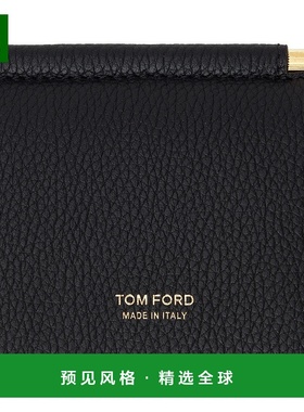 1h可退 香港直邮Tom Ford 汤姆·福特 男士 黑色 Small Grain Lea