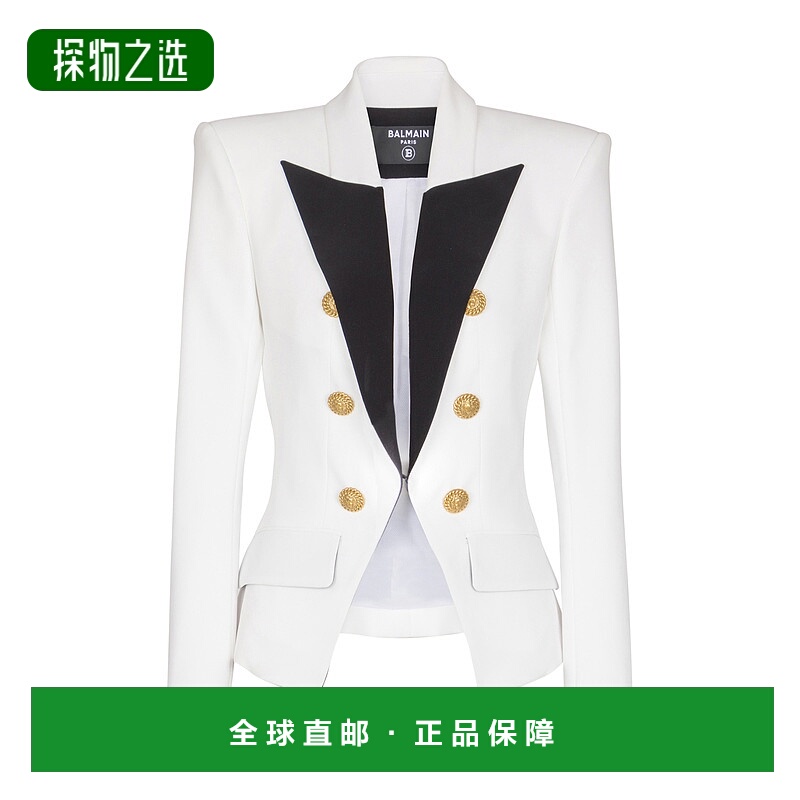香港直邮Balmain 长袖西装外套 EF2SM340MH73