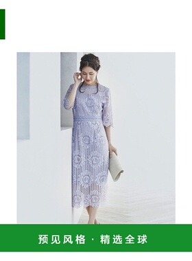 【日本直邮】dress+ 女士 连衣裙气质时尚礼服晚礼服时尚减龄穿搭