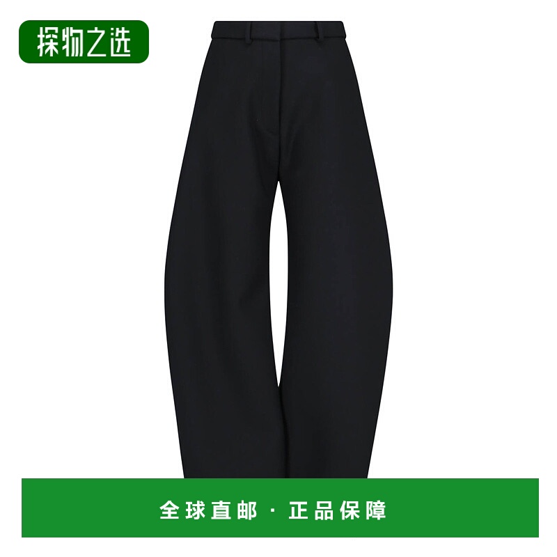 香港直邮Alaïa 女士 腰带环休闲裤 AA9P0212T4716