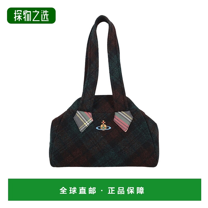香港直邮Vivienne Westwood 格纹手提包 4702000RWW018E