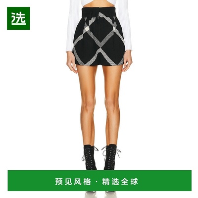 1h可退 香港直邮Alaïa 女士 高腰短裤 AA9P00732T461 舒适时尚