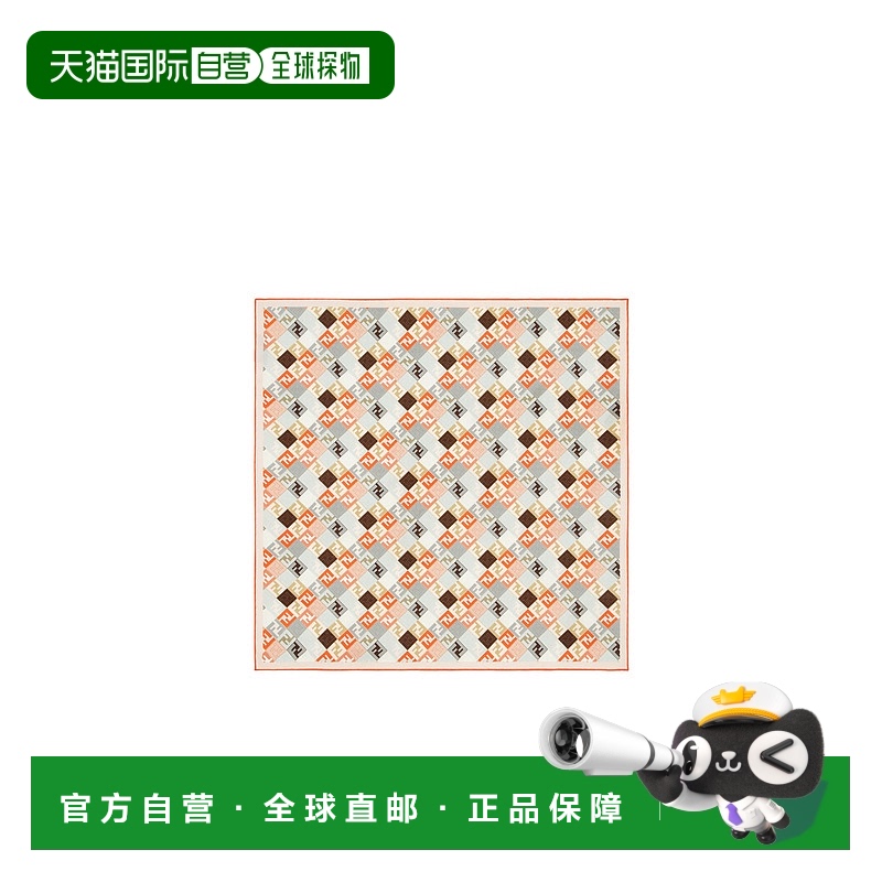 香港直邮Fendi 方形丝巾 FXT091AUMD