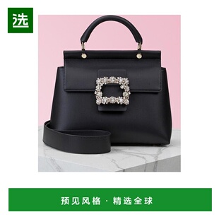 Viv Cabas Flower Strass 香港直邮Roger Buckle手提包 Vivier