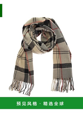 香港直邮Barbour 男士围巾 USC0300USCTN31 浅棕色 Scarf with ta