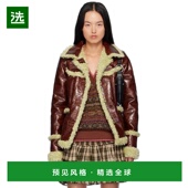 1h可退 保暖 sui安娜苏女士外套直筒型休闲时尚 美国直邮 Anna