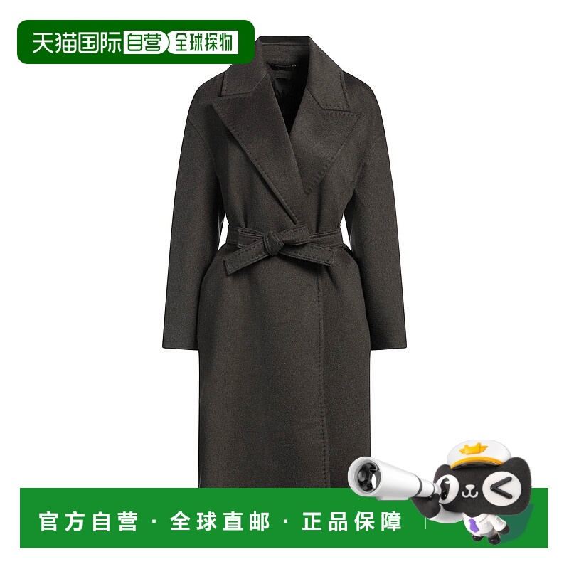 1h可退 香港直邮MaxMara 麦斯玛拉 女士 大衣 green绿色 舒适时尚
