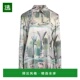 香港直邮Msgm green绿色 女士 1h可退 Blouses 花纹衬衫 舒适时尚