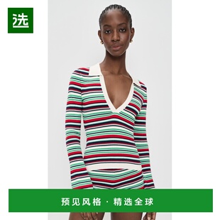 1h可退 香港直邮Seven Wonders 女士 Xyla 带领针织长袖上衣