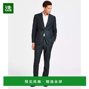 1h可退 【美国直邮】Nick Graham 男士修身窗格西装套装 男装其他