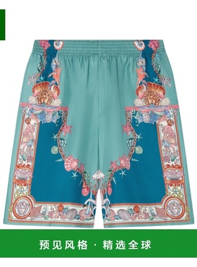 香港直邮Versace 松紧腰短裤 10024761A14567