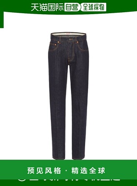 【99新未使用】香港直邮Valentino 徽标牛仔长裤 3V3DE03F9F1