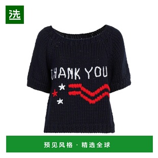 1h可退 香港直邮Raf Simons 拉夫·西蒙 女士 毛衣 blue蓝色 舒适