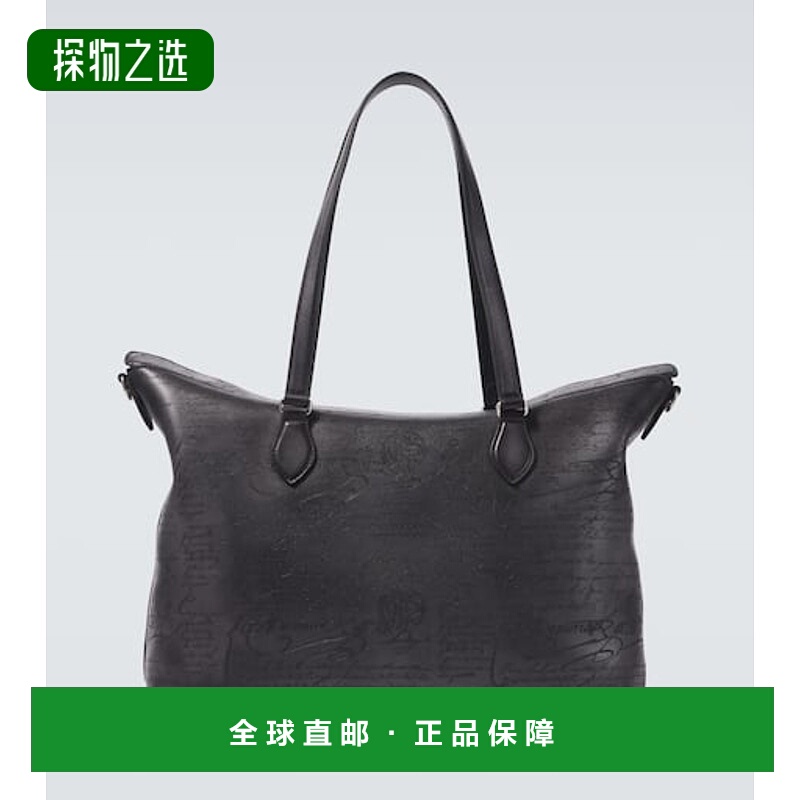 1h可退 香港直邮Berluti 伯尔鲁帝 男士 Late Hour Scritto 皮革