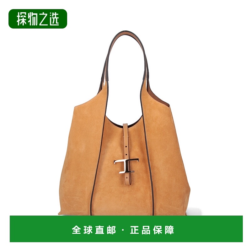 1h可退 香港直邮TOD'S 托德斯 女士 T Timeless 中型托特包 XBWTS