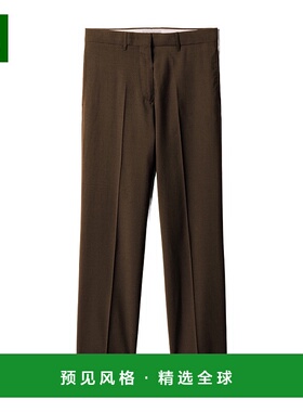 香港直邮Miu Miu 腰带环休闲裤直筒裤 MP189717L4SOOO