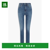 香港直邮rag Nina bone 1h可退 瑞格布恩 女士 高腰紧身牛仔裤