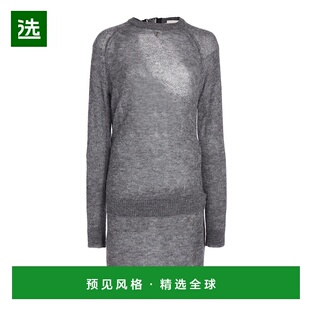 1h可退 香港直邮Coperni 女士 搭扣剪口连衣裙 grey灰色 舒适时尚