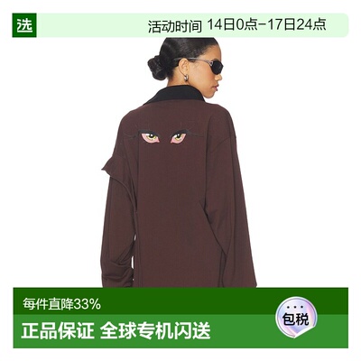 1h可退 香港直邮Ottolinger 女士 Polo 长袖上衣 11510291503