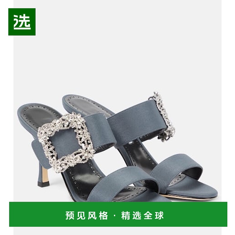1h可退 香港直邮MANOLO BLAHNIK 莫罗·伯拉尼克 女士 Gable Crê