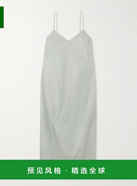 1h可退 香港直邮ST.AGNI 女士 Recycled-taffeta 中长连衣裙 W259