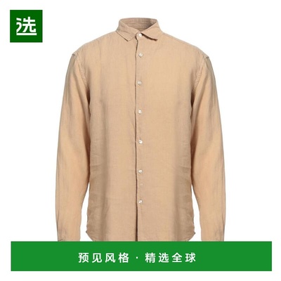 1h可退 【美国直邮】peuterey 男士 衬衫亚麻经典长袖新款