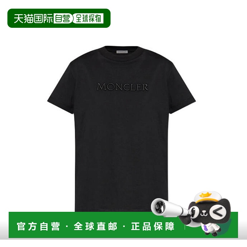1h可退 香港直邮Moncler 盟可睐 女士 短袖T恤 K20938C0001289AUO