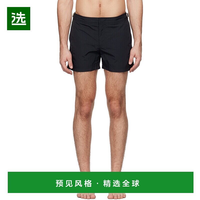 香港直邮Orlebar Brown 男士 黑色 Setter 泳裤 250100