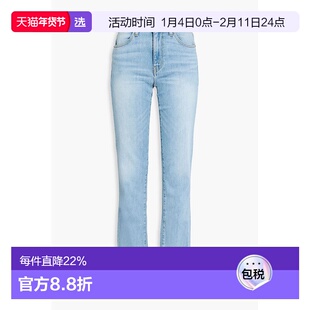 1h可退 香港直邮redone 女士 极修身中腰细脚牛仔裤 15003WSUSLIM