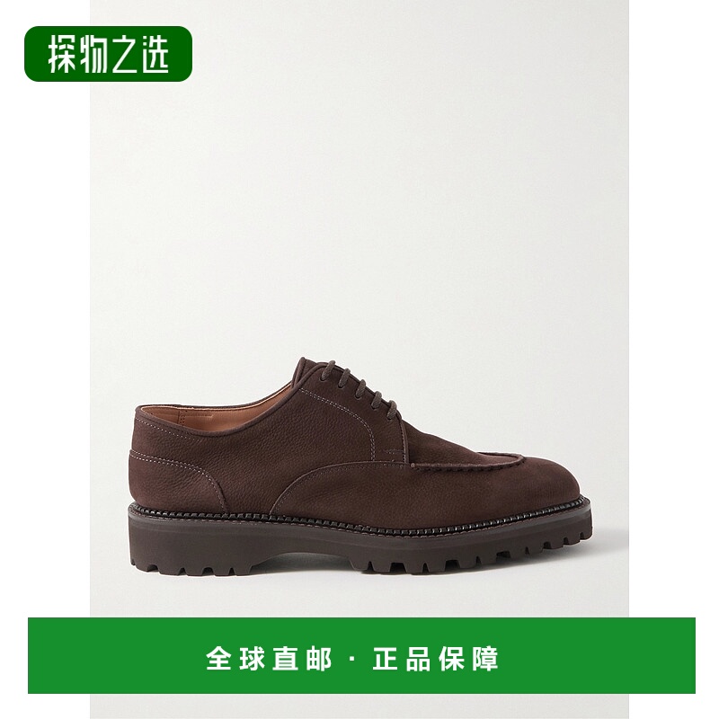 香港直邮John Lobb 男士 Land 皱纹牛巴革德比鞋 1AA91JL1Y