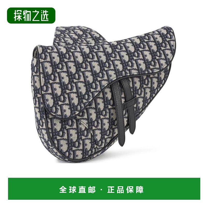 香港直邮Dior 徽标马鞍斜挎包 DIOC59Q6