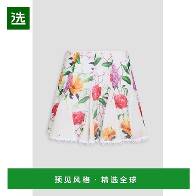 1h可退 香港直邮Charo Ruiz Ibiza 女士 Oxaya 凸纹花边蕾丝边印