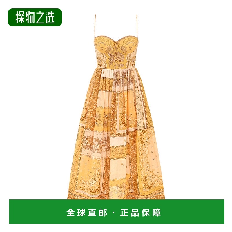 香港直邮Zimmermann Lucky Corset连衣裙 4236DSS252