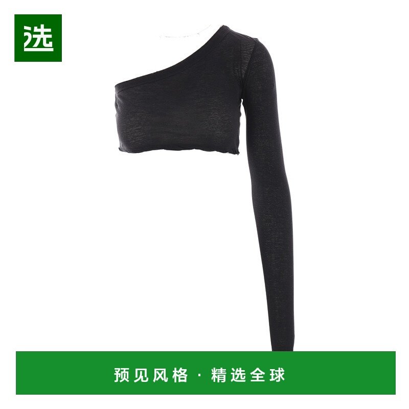 香港直邮Rick Owens 单肩短上衣 RP01E7215UC