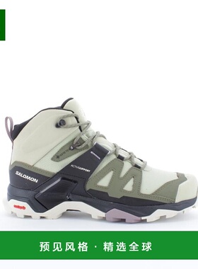 欧洲直邮Salomon萨洛蒙 X ULTRA 4 MID GTX女士绿色防水户外