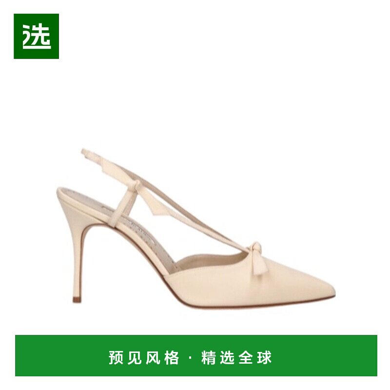 香港直邮Manolo Blahnik Corinthian 露跟高跟鞋 79I-0C4002