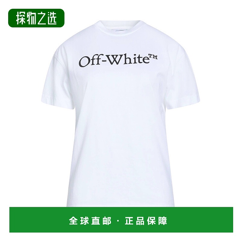 香港直邮off-white 女士 T恤 white白色 舒适时尚