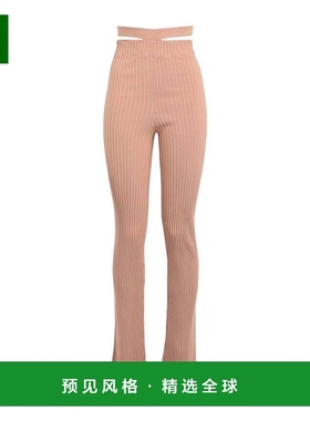 1h可退 香港直邮ANDREĀDAMO 女士 休闲长裤 brown棕色 舒适时尚