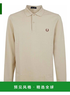 香港直邮FRED PERRY 男士T恤 M6006W69 AW2024 花色 长袖Polo衫