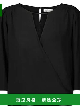 1h可退 香港直邮Velvet 女士 Ida 衫 black黑色 舒适时尚