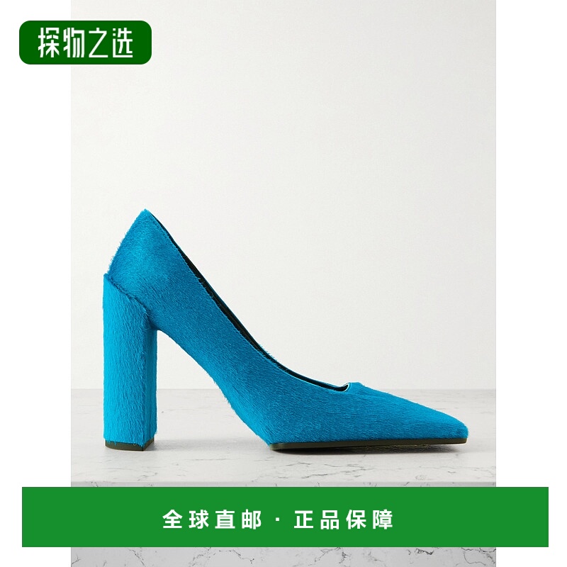 香港直邮Alaïa 女士 90 小牛毛浅口鞋 AA3E1006I047