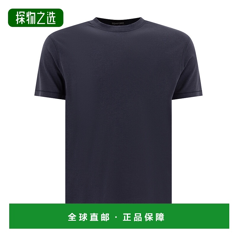 1小时内可退 欧洲直邮tom ford 男士 上装T恤时尚百搭舒适减龄流