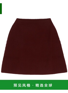 香港直邮Jil Sander 针织迷你裙 J02MA0328J-14795羊毛直筒