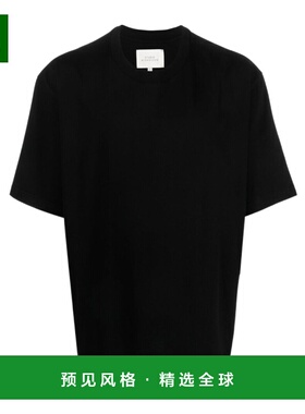 香港直邮STUDIO NICHOLSON 男士T恤 AW2025 SNM1066LAYBLACK短袖